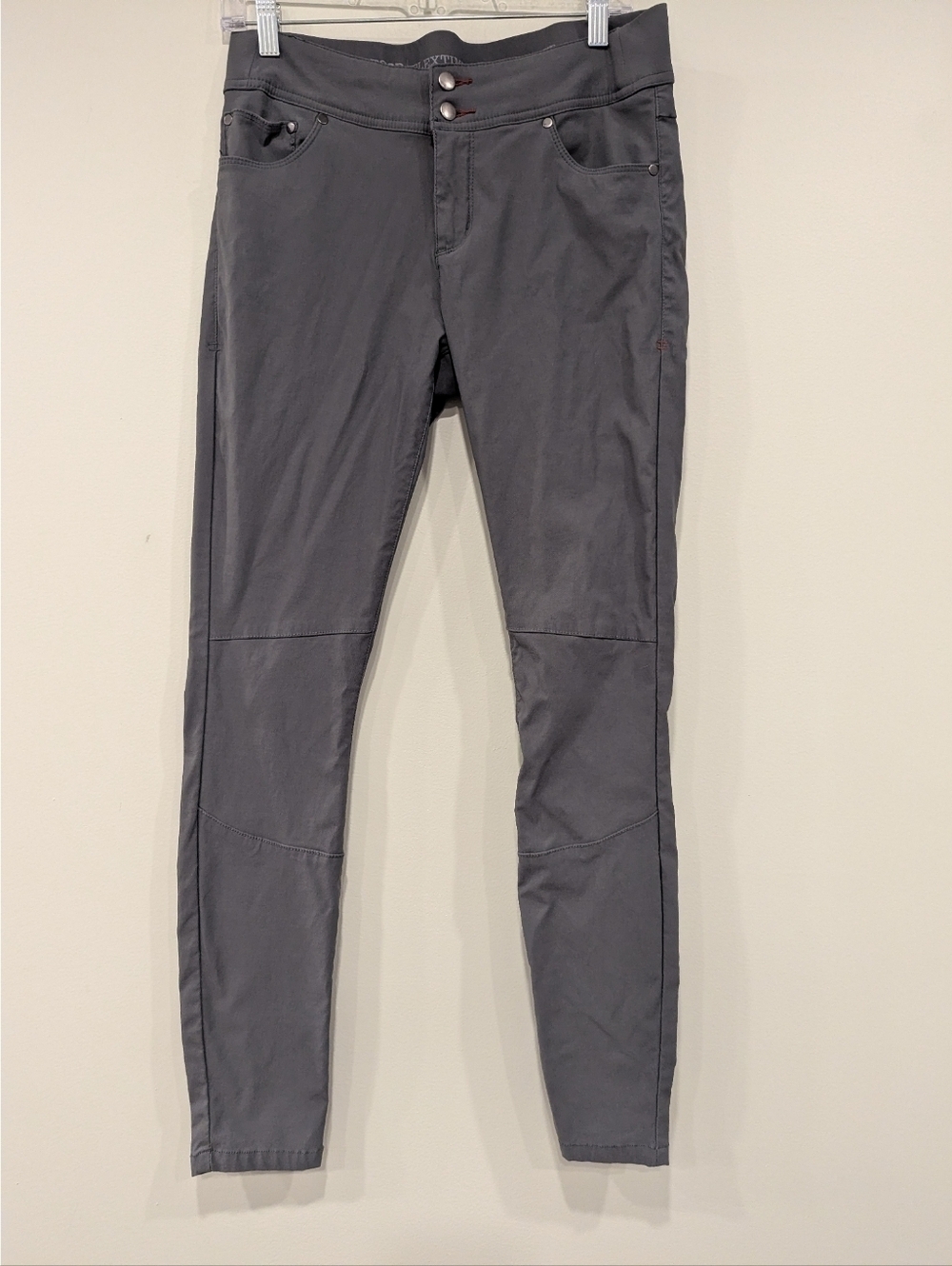 Toad&Co Flextime Skinny Pants In Grey Size 10